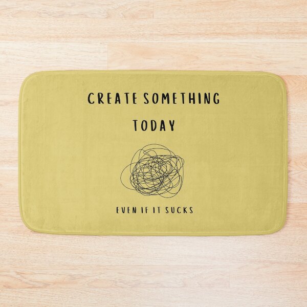 Item preview, Artist quote, motivational, create today designed and sold by Denise Jansen.