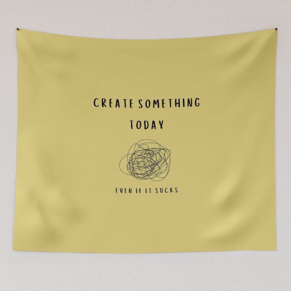 Item preview, Artist quote, motivational, create today designed and sold by Denise Jansen.