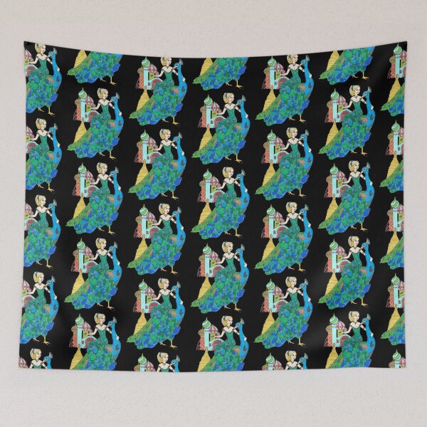 Item preview, Peacock Rider designed and sold by neuroticowl.
