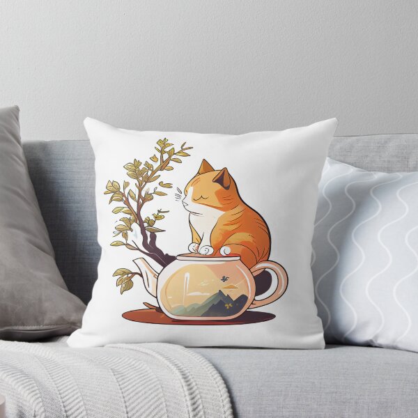 Item preview, Cat Bonsai Tree Tea Pot designed and sold by Black-Glove.