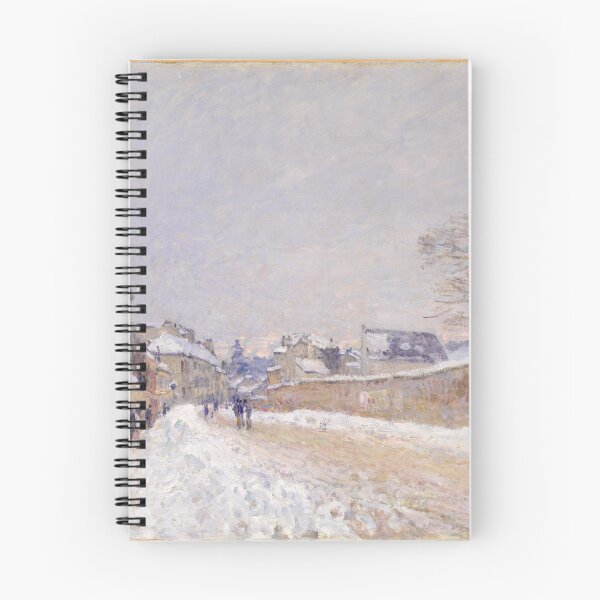 Item preview, Rue Eugène Moussoir at Moret, Winter, Alfred Sisley, 1891 designed and sold by dSquared1801.