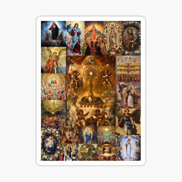 Item preview, Sacred Heart of Jesus,Immaculate Heart of Mary, Chaste Heart of St. Joseph, Saints designed and sold by AMDG Line.