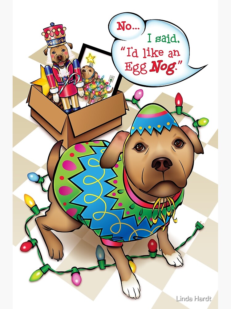 "Egg Dog" Art Print by HardtArdt Redbubble