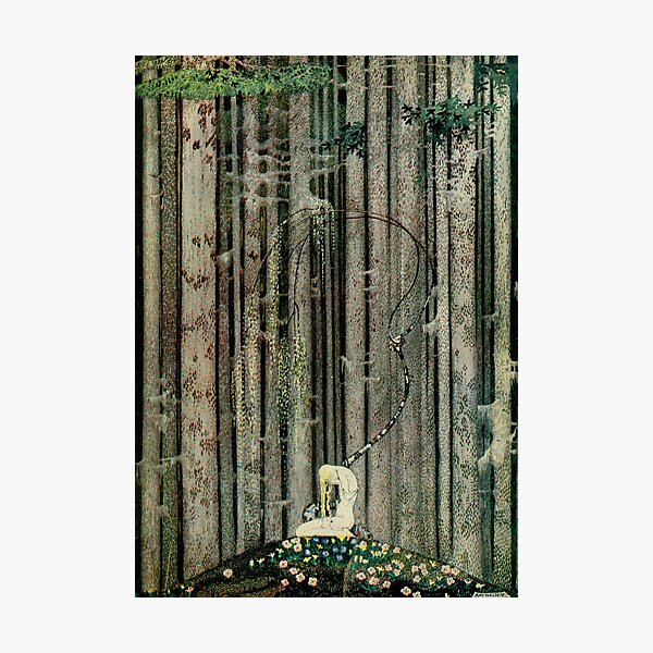Aperçu de l'œuvre Kay Nielsen À l'est du soleil et à l'ouest de la lune pl 4 créée et vendue par TeeARTHY.