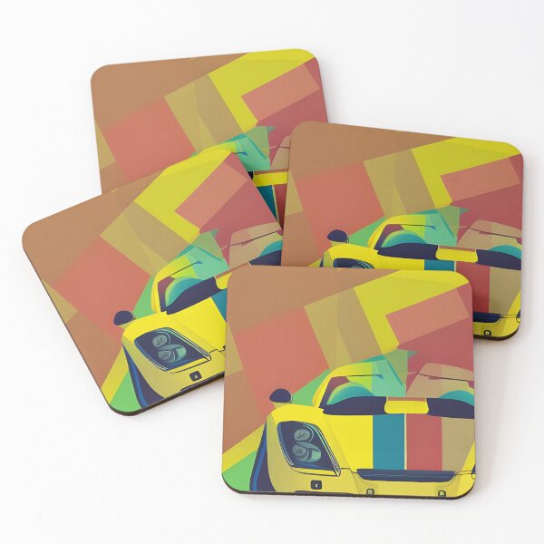 Item preview, Yellow race car popart designed and sold by brandway.