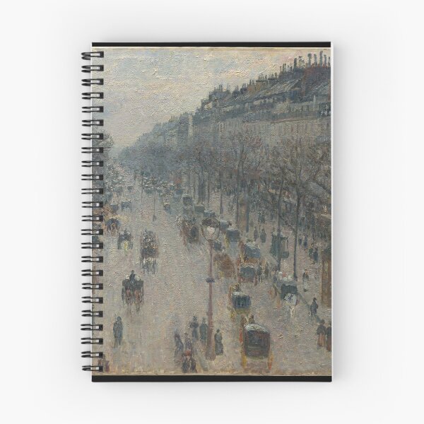 Item preview, The Boulevard Montmartre on a Winter Morning, Camille Pissarro, 1897 designed and sold by dSquared1801.