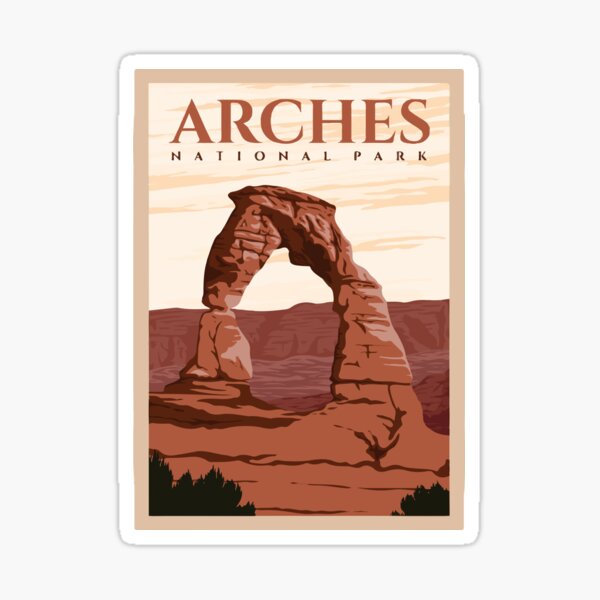 Item preview, Arches National Park designed and sold by HichamMissiame.