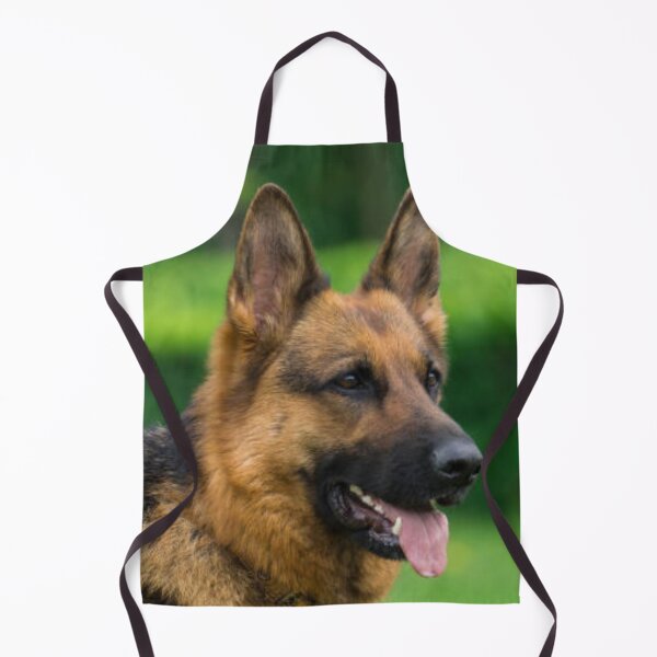 Item preview, Curious German Shepherd Head designed and sold by DesignVertex.