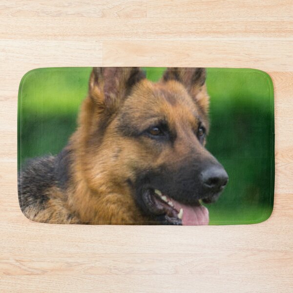 Item preview, Curious German Shepherd Head designed and sold by DesignVertex.