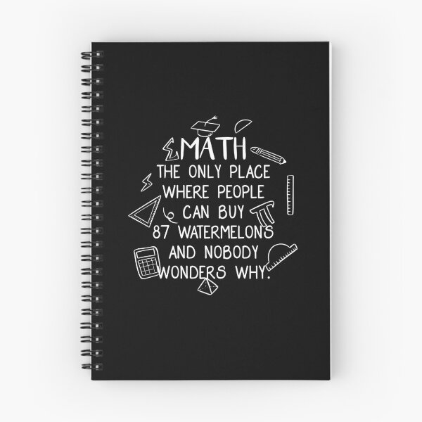 Item preview, Math And Watermelons Mathematics Calculation Numbers, math the only place, math the only place where people can buy 87 watermelons designed and sold by RedArtsDesign.