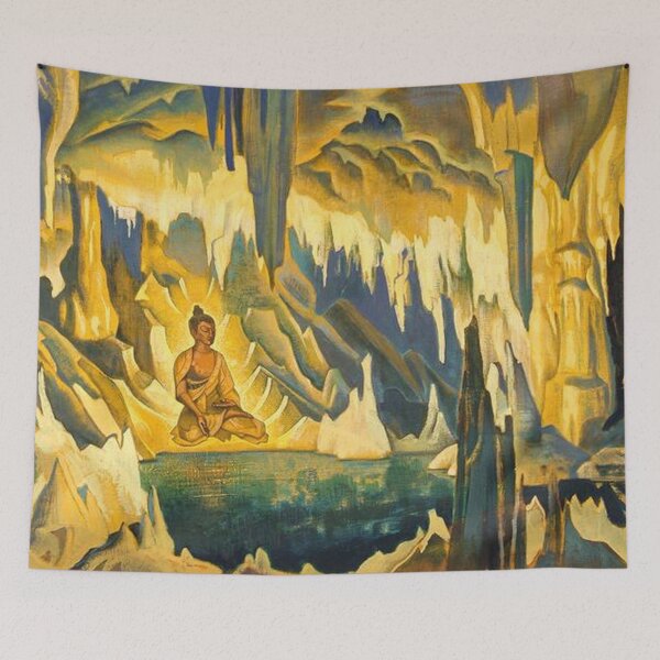 Item preview, Buddah the Winner by Nicholas Roerich designed and sold by tomorrowsart.