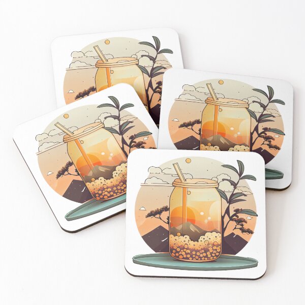 Item preview, Bobba Tea Sunset designed and sold by Black-Glove.