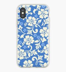 Kapalua Pareau Hawaiian Hibiscus - Periwinkle iPhone Case