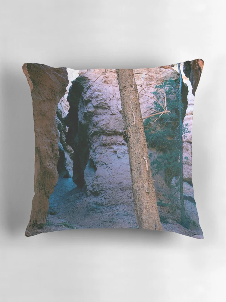 Aperçu 3 sur 4. Coussin avec l'œuvre Which Way créée et vendue par The Studio Red.