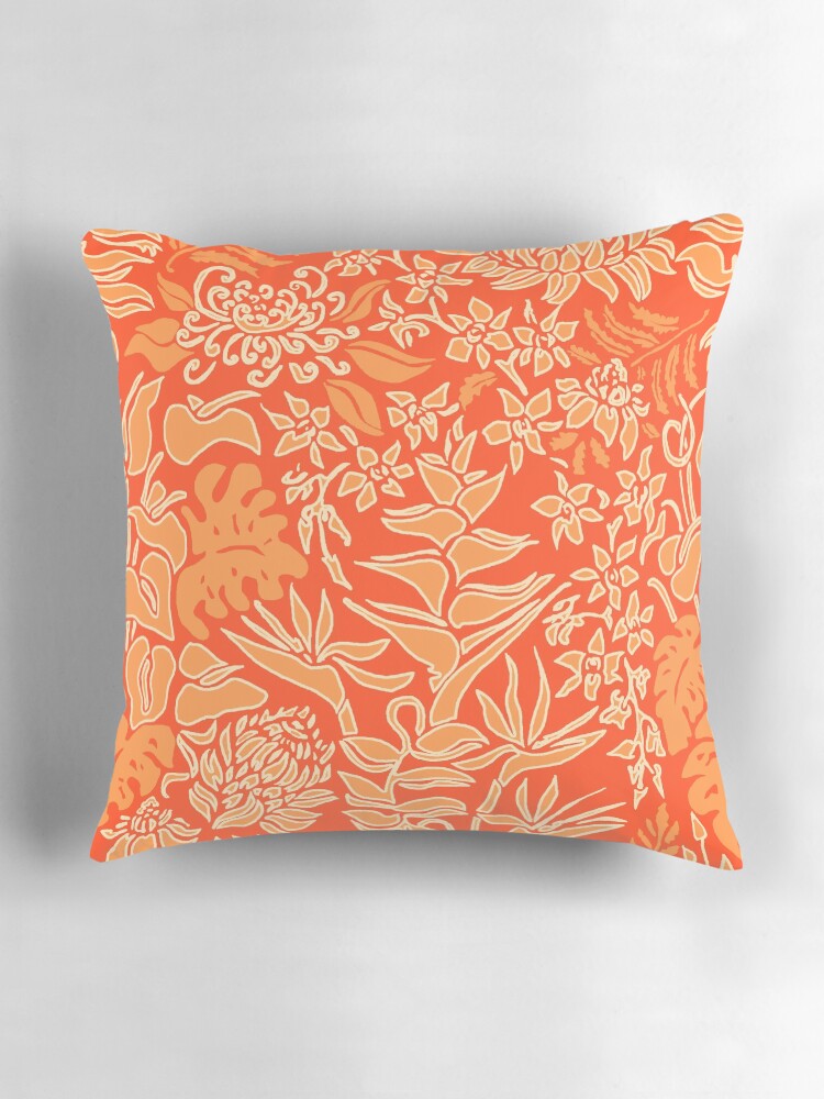 Kauai Morning Hawaiian Protea Floral Papaya