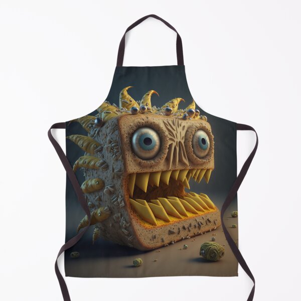 Item preview, The Cool Bread Slice Monster with Cheese: A Wacky Tale of Bread and Cheese Gone Wild designed and sold by artsupernatural ⭐⭐⭐⭐⭐.