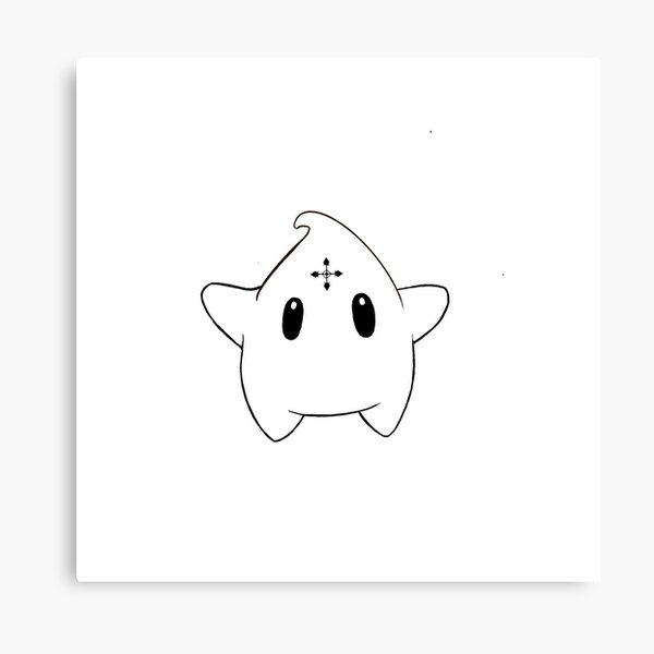 Drawing Luma from Super Mario Galaxy - Easy Procreate Tutorial