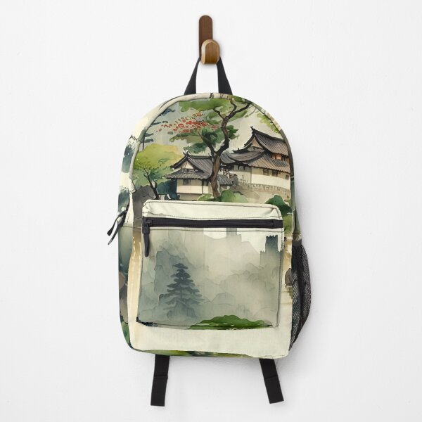 Item preview, Japanese Landscape Painting Water Color designed and sold by wallycobra.