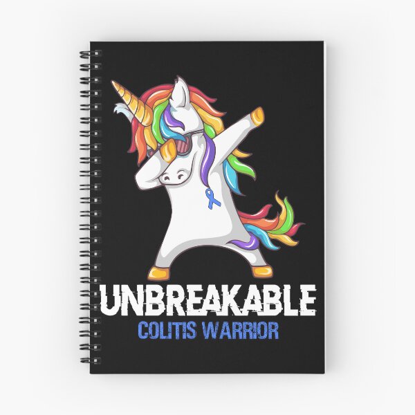 Item preview, Conciencia de la colitis - Unicorn Colitis Warrior Ribbon IRROMPIBLE designed and sold by Fernandezf.