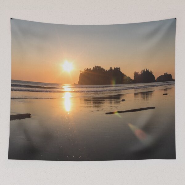 Item preview, Sunset at First Beach designed and sold by Jacquelie.