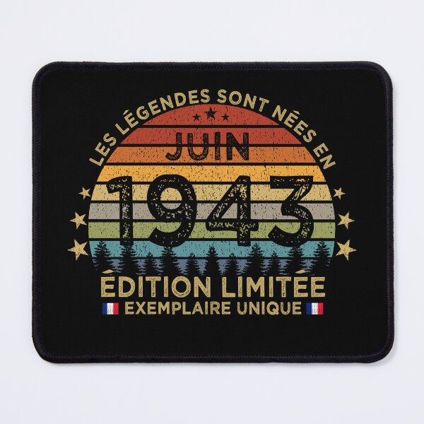 Item preview, Anniversaire 80 Ans Les Legendes Sont Nees en Juin 1943 designed and sold by cssdru.