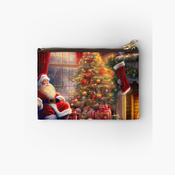 Item preview, Santa relaxing by fireplace designed and sold by Patrick Edwards.