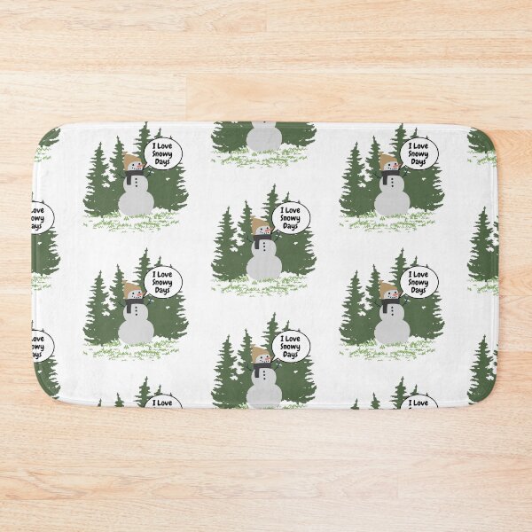 Item preview, I Love Snow Days-Proud Supporter Of Snow Days designed and sold by ColordCreations.