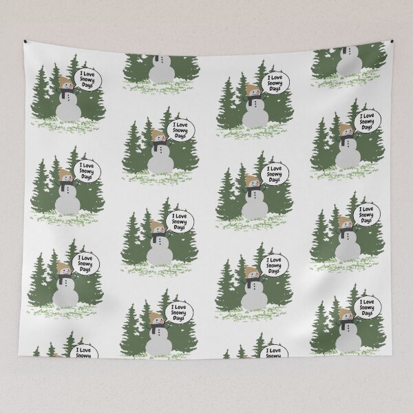Item preview, I Love Snow Days-Proud Supporter Of Snow Days designed and sold by ColordCreations.