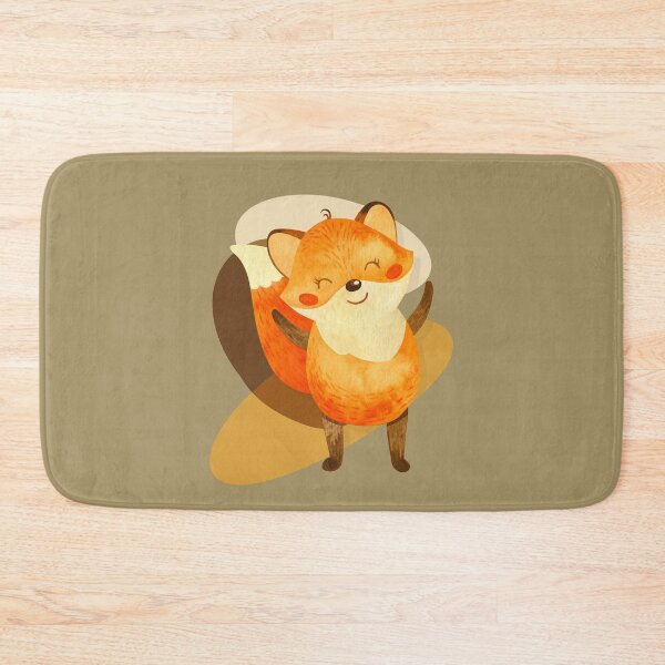 Item preview, Watercolour boho fox relaxing boho artwork  designed and sold by TipTopTapo.