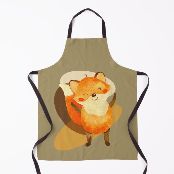 Item preview, Watercolour boho fox relaxing boho artwork  designed and sold by TipTopTapo.