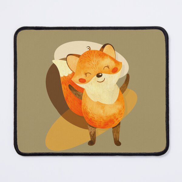 Item preview, Watercolour boho fox relaxing boho artwork  designed and sold by TipTopTapo.