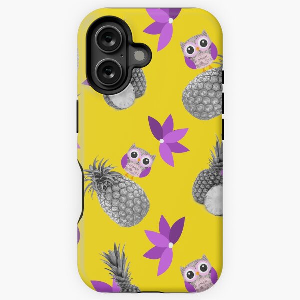 Owls likes pineapple! iPhone Tough Case