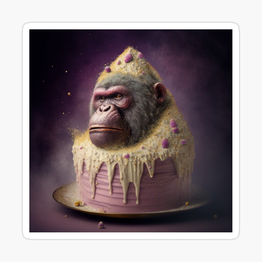 Gorilla Cake | Gorilla Monkey Cake....It's Bananas www.stans… | Flickr