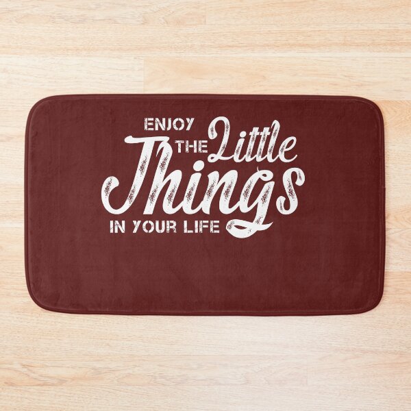 Aperçu de l'œuvre Enjoy the little things in your life créée et vendue par manardesign.