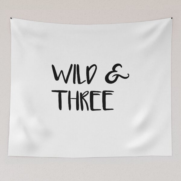 Item preview, Kids Wild And Three 3rd birthday Wild Animals Lover Toddler Baby, Wild And Three, wild and 3,i m wild and three,animal design,animals,3 years designed and sold by RedArtsDesign.