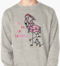 Christmas Flamingo Pullover Sweatshirt
