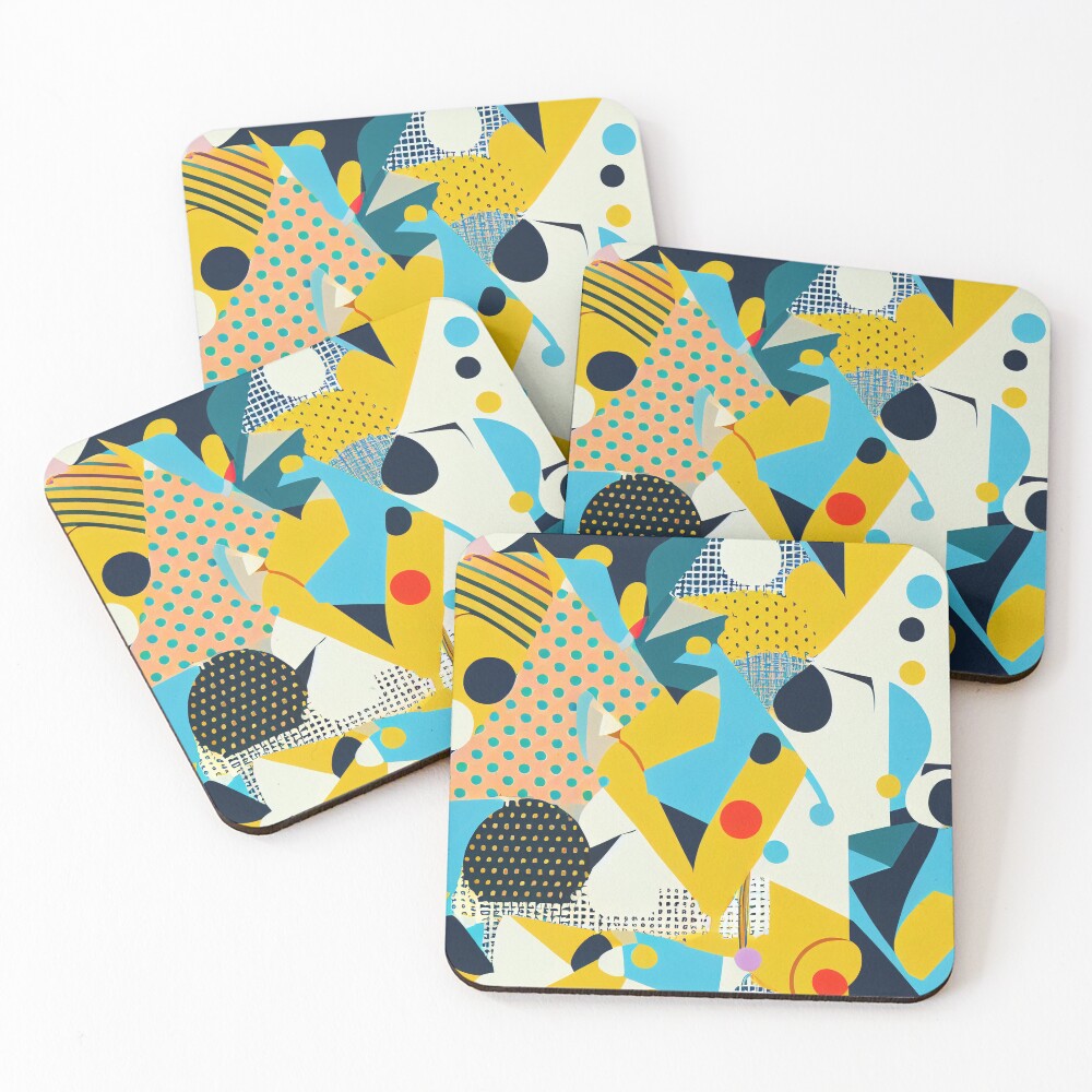 Item preview, Coasters (Set of 4) designed and sold by BuraxisDesigns.