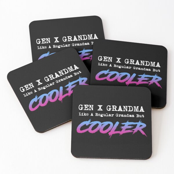 Item preview, Gen X Grandma Like A Regular Grandma But Cooler designed and sold by Cat Lady Designs.