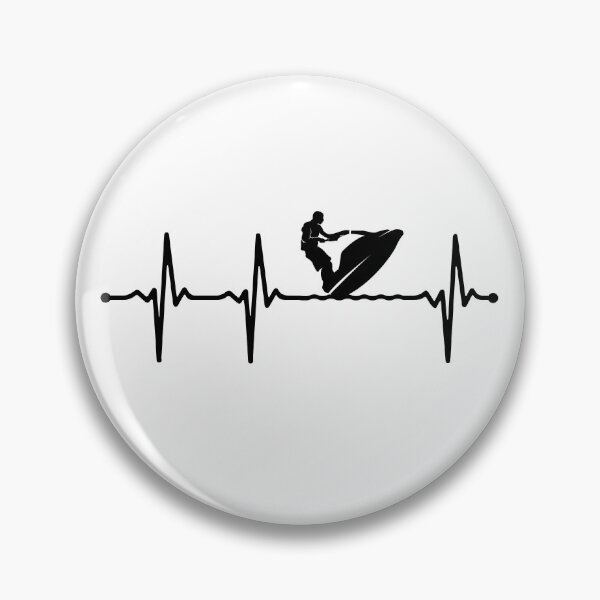 Item preview, Heartbeat Ecg Water Scooter Pwc Sports Shape Bv designed and sold by KleverOlivier.
