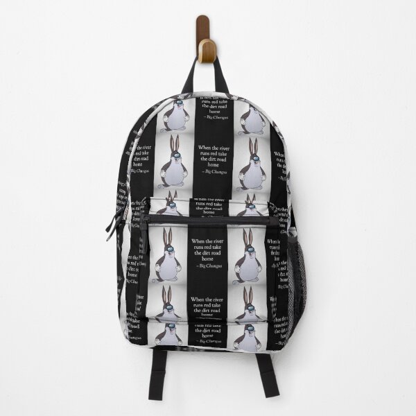 Item preview, When the river runs red take the dirt road home big Chungus funny quote designed and sold by amogusman.