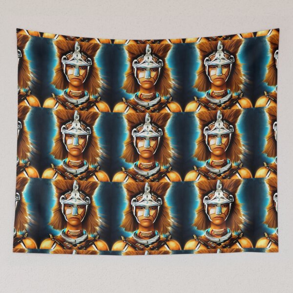 Item preview, galaxy warrior shine blue designed and sold by AbundanceMind.