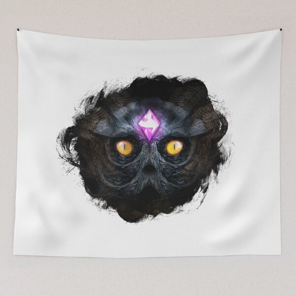 Item preview, Angry Owl Classic - Halloween - Scary face designed and sold by MarijDesign.