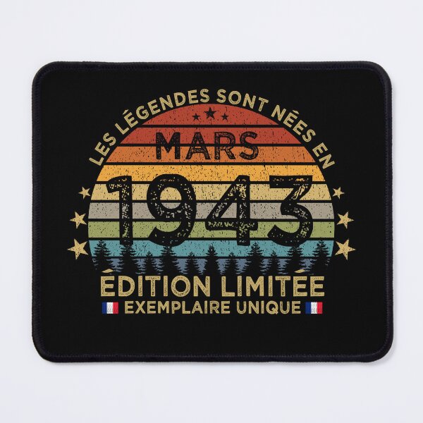 Item preview, Anniversaire 80 Ans Les Legendes Sont Nees en Mars 1943 designed and sold by cssdru.