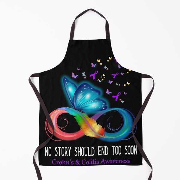 Item preview, Crohn's & Colitis Awareness NO STORY SHOULD END TOO SOON designed and sold by Berriosly.