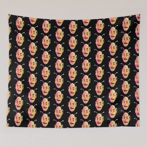 Item preview, Three eyed Alien silhouette multicolor vintage cartoon Vector design original artwork by sage alien designed and sold by Design Repo.