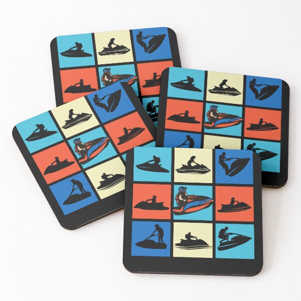 Item preview, PWC Pop Artish Watercraft Shapes designed and sold by KleverOlivier.