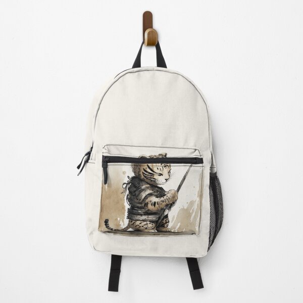 Artikelvorschau, Baby Tiger als Ninja mit Katana - sumie painting entworfen und verkauft von MaitionDesigns.