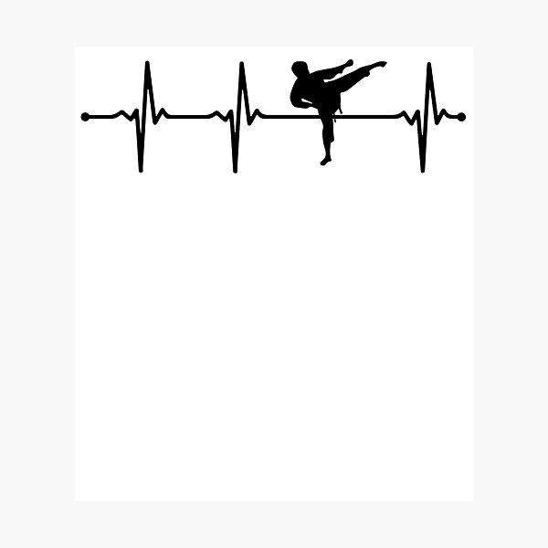 Item preview, Judoka ECG Judo Heartbeat Pulse Line Bv designed and sold by KleverOlivier.