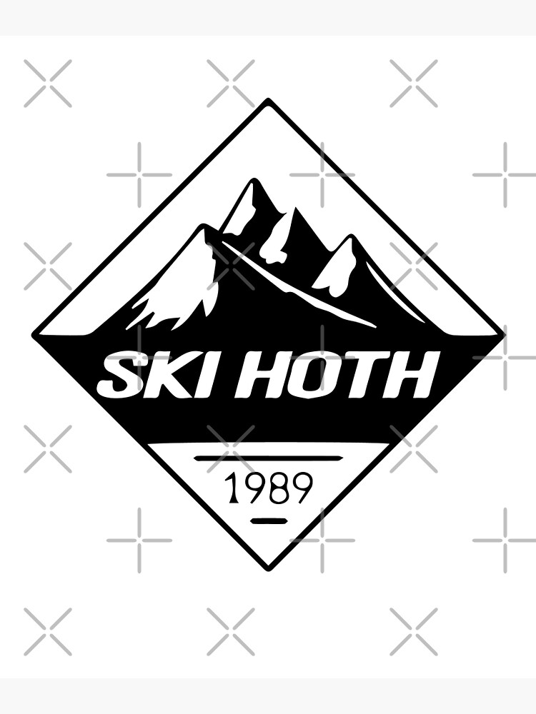 Disover Ski Hoth, Funny Premium Matte Vertical Poster
