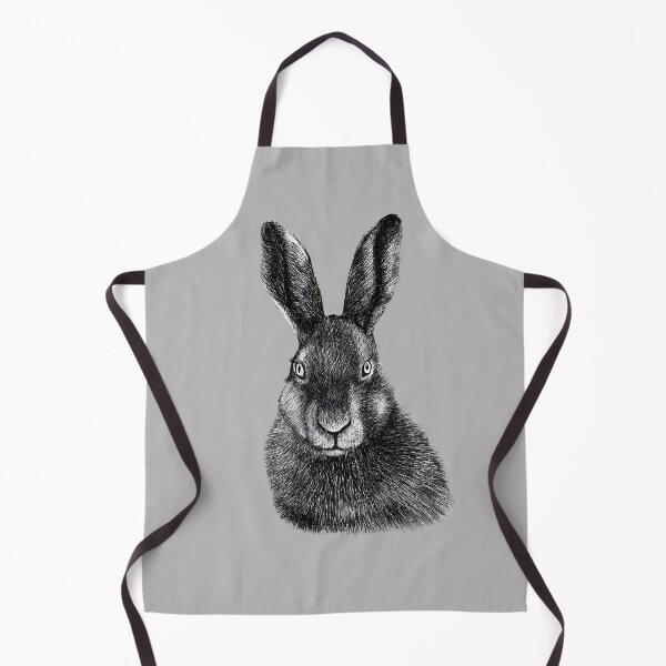 Item preview, Hare, drawing in black and white designed and sold by Lemontreeart63.